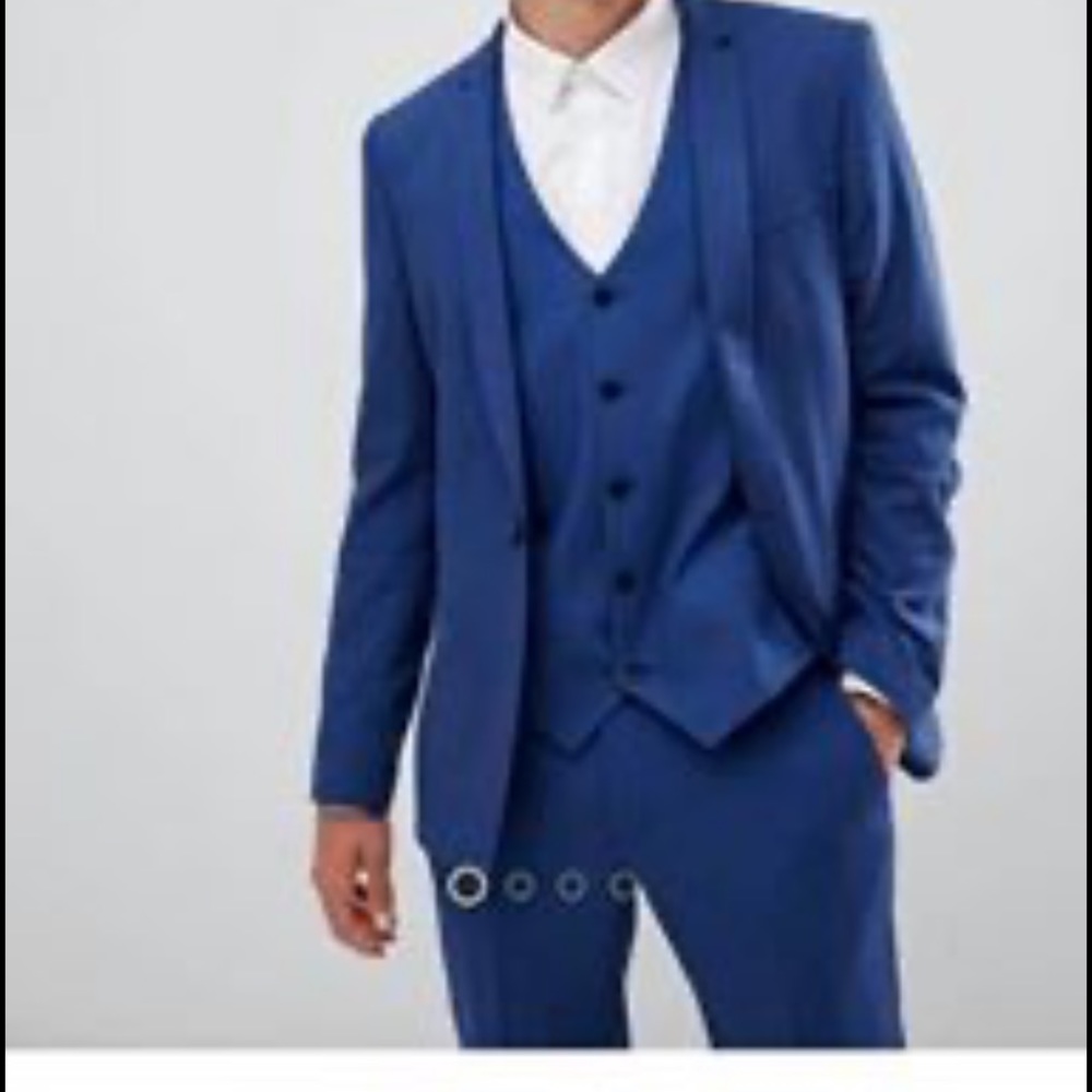Men’s Blue Suit and Pant set